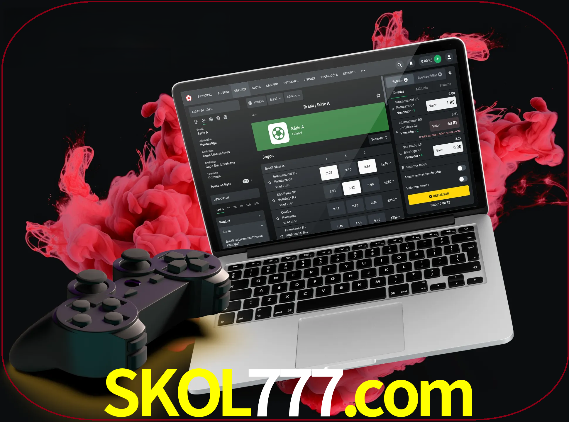 Visite a secção especial de jogos de vídeo em skol777 para descobrir em que jogos pode apostar e ganhar muito dinheiro.
