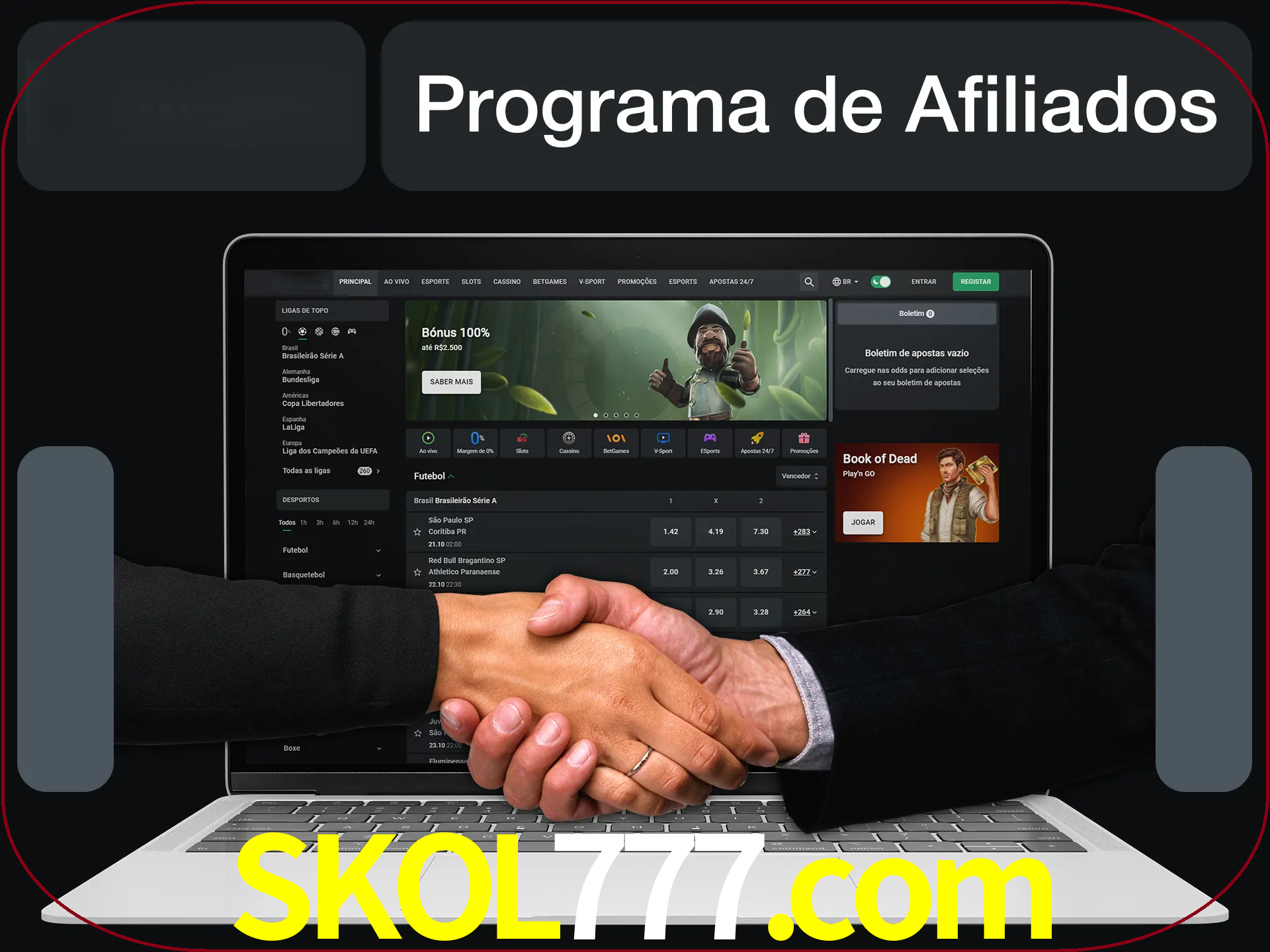 Fazer uma forte parceria com nossa empresa.